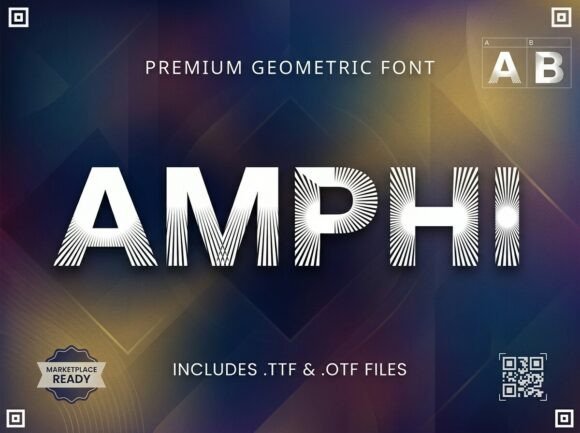 Amphi: Making a Statement with a Decorative Display Typeface
