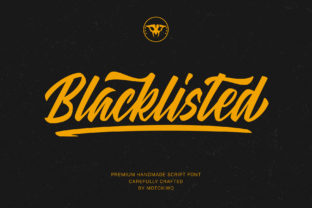 Blacklisted: A Vintage Script Font for Bold Branding