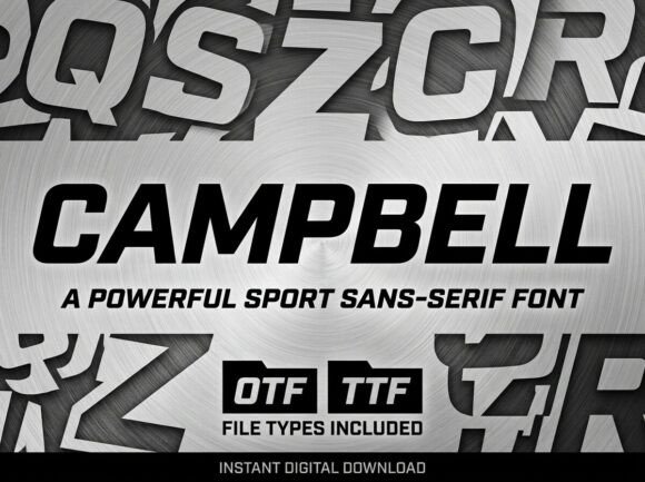 Campbell: The Display Font That Commands Attention