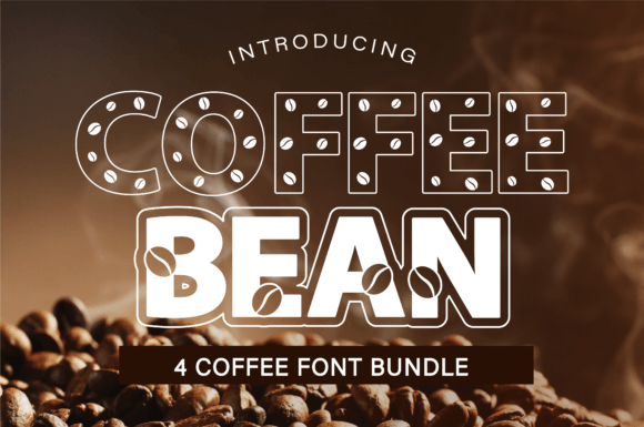 Coffee Bean: A Font Bundle with Rich, Handcrafted Character