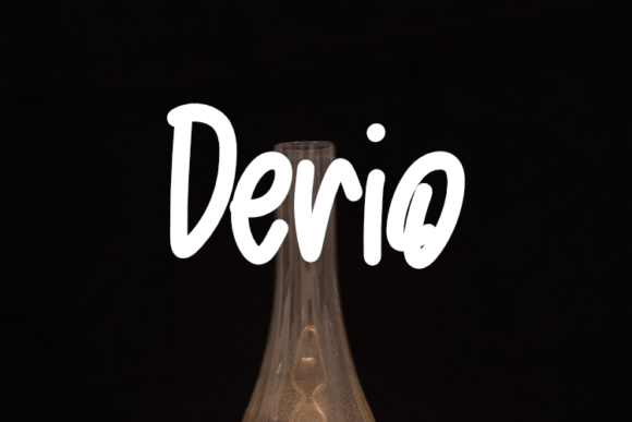 Derio: A Typeface for Modern Clarity and Elegant Design