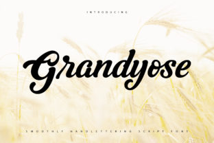 Grandiose: A Stylish Handwritten Font for Modern Design