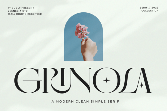 Grinola: A Modern Serif for Elegant Branding