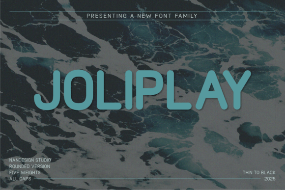 Joliplay Rounded: A Modern Sans Serif Font with a Friendly Edge