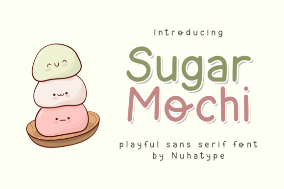 Sugar Mochi: The Minimalist Sans Serif with Handwritten Charm