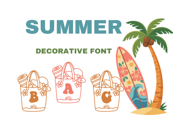 Summer Bag: A Creative Font for Authentic Branding
