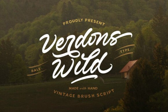 Verdons Wild: The Bold Script for Authentic Branding