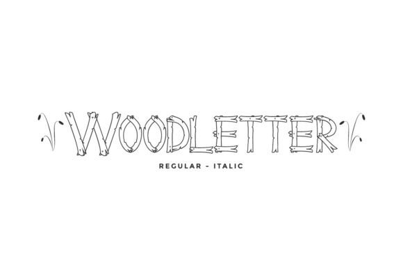 Wood Letter: A Fresh-Cut Font for Timeless Design
