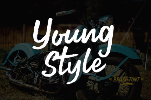 Young Style: A Playful Brush Font for Authentic Design